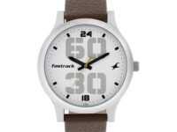 Fastrack Bold Analog White Dial Men's Watch NM38051SL06/NN38051SL06