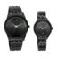 Fastrack Mixmatched Quartz Analog Black Dial Black Stainless Steel Strap Couple Watch - NT33056296NM01