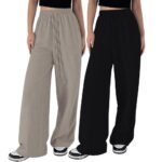 GRECIILOOKS Women Trousers for Women,Women Trousers,Women's High-Waisted Pant,Women Trousers Pants,Korean Trousers for Women, Regular Fit