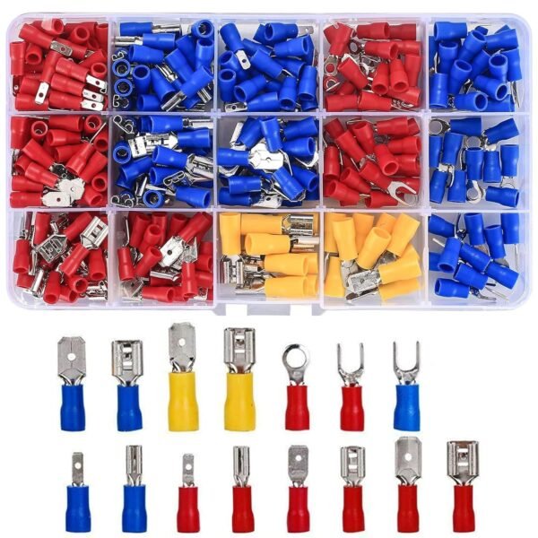 HASTHIP® 280pcs Wire Connector Jointer, Cable Connector Electric Cable Lugs