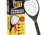 HIT Anti Mosquito Racquet Rechargeable Insect Killer Bat with LED Light