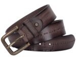HORNBULL Mens Alane Leather Belt | Casual Leather Belt for Men