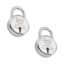 Harrison 672 J Supreme Round 65mm BCP Padlock with 6 Lever (Pack of 2), Silver | Padlock, Padlocks, Locks for Home, Locks for Main Door
