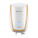 Havells Instanio 3L Instant Water Heater(Geyser)|Temp. Sensing LED Indicator| Rust & Shock Proof Body| ISI Marked|Warranty:5 year on Inner Tank| High Rise Compatible(White Mustard)