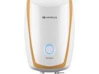 Havells Instanio 3L Instant Water Heater(Geyser)|Temp. Sensing LED Indicator| Rust & Shock Proof Body| ISI Marked|Warranty:5 year on Inner Tank| High Rise Compatible(White Mustard)