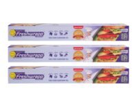 Hindalco Freshwrapp Aluminium Foil 33 Grams + 17 Grams, 11microns (Pack of 3) | Food Packing , Wrapping, Storing and Serving