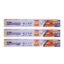 Hindalco Freshwrapp Aluminium Foil 33 Grams + 17 Grams, 11microns (Pack of 3) | Food Packing , Wrapping, Storing and Serving