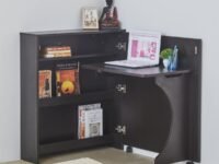 Home Centre Engineered Wood Helios Arvis Folding Study Desk - Brown