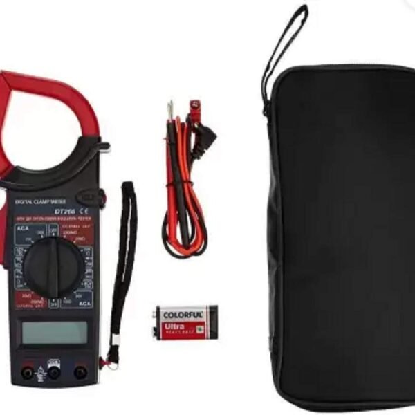 Inditrust Digital Clamp Meter Digital Multimeter (2000 Counts), Battery Powered