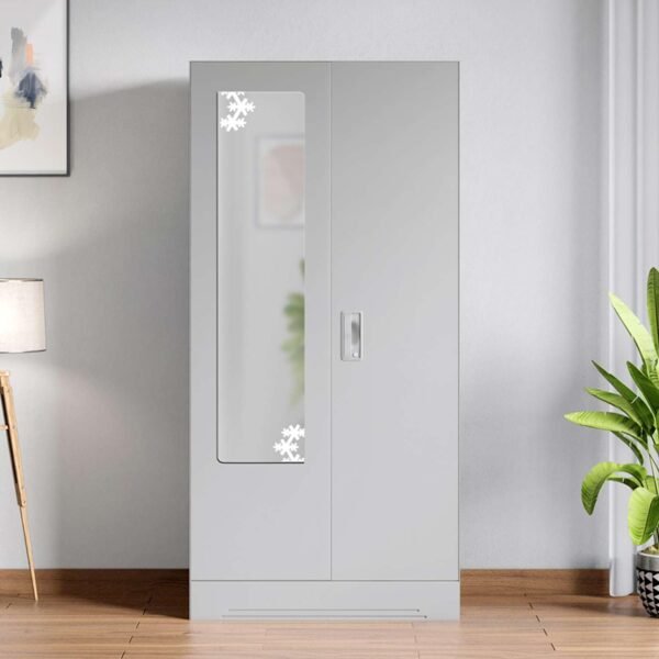Interio by Godrej Slimline 2-Door Steel Almirah
