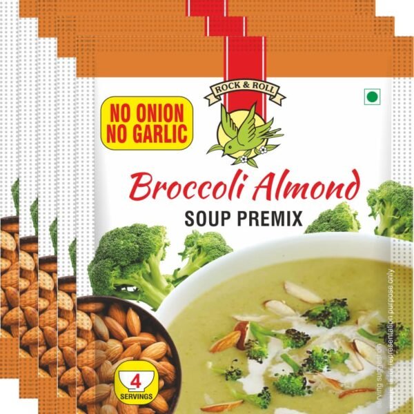 JAIN BROCCOLI ALMOND SOUP PREMIX (PACK OF 5)