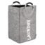 KOLORR 55L Laundry Bag for Clothes/Small Cloth Hamper Basket Foldable – Grey