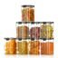 KWER 1200Ml Air Tight Container Set For Home Kitchen Items Storage Containers Set Food Containers (Plastic, Pack Of 4), Black