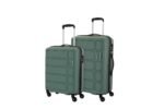 Kamiliant American Tourister Harrier|Trolley Bag Set of 2 (55+68 cms) for Travel| Hard Case Polypropylene (PP) Suitcase|360° 4-Wheel Spinner Luggage Trolley|Combination Lock|Slate Grey