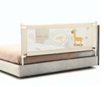 KidDough Bed Rail Guard for Kids Safety Bed Rail for Baby Safety (5ft, 1 Side, Off-White)