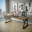 Klaxon Modern Computer Table for Home PC – Multipurpose Office Desk for Home & Work | Gaming Table, Computer Table, Desktop Table for Home Office (Riva FD Medium)