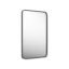 Kohler Essential Rectangle Decorative Mirror for Wall - 22" x 34" Matte Black Frame with Silver Coated Glass - Mirror for Bathroom, Living Room, Bedroom - Premium Metal with Timeless Design 26052-BLL