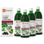 Krishna's Diabic Care Juice - 1000 ml (Pack of 4) | Blend of 11 herbs Methi, Amla, Karela, Jamun, Kutki, Guduchi & 5 other herbs to manage sugar levels | Made in India, Clinically Proven