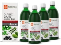 Krishna's Diabic Care Juice - 1000 ml (Pack of 4) | Blend of 11 herbs Methi, Amla, Karela, Jamun, Kutki, Guduchi & 5 other herbs to manage sugar levels | Made in India, Clinically Proven
