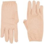 Kuber Industries Cotton 2 Piece Hand Gloves Set - Cream, Standard