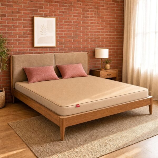 Kurlon Dual Mattress | Single Size 72x42x8 Inches | Reversible Soft & Firm Dual Comfort - Flip Anytime | Orthopedic Spine Support | Pressure Relief | Soft Knitted Fabric | 10 Yr Warranty