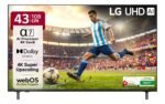 LG 108 cm (43 inches) U8 AI Series 4K Ultra HD (3840 x 2160) Smart webOS LED TV 43UA82006LA 2025