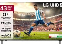 LG 108 cm (43 inches) U8 AI Series 4K Ultra HD (3840 x 2160) Smart webOS LED TV 43UA82006LA 2025