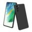 LIRAMARK Silicone Soft Back Cover Case for Samsung Galaxy S21 FE 5G (Silicone Black)