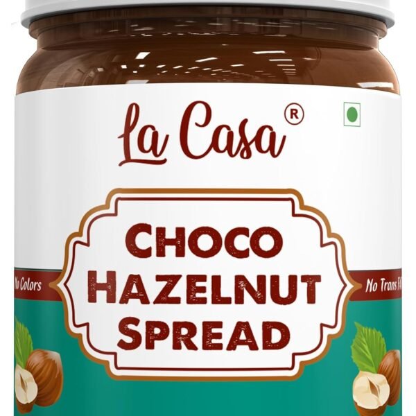 La Casa Vegan Hazelnut Chocolate Spread|All Natural|Product Of India |350 Gram