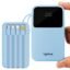 Lifelong Electronics 20000mAh 22.5W Fast Charging Power Bank | 3 Inputs (1 Built-in USB A Cable + 1 C + 1 Lightning Port) & 6 Outputs (3 Built-in Cables + 1 C + 2 A Port) | Small Pocket Size Powerbank