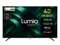 Lumio Vision 7 109 cm (43 inches) 4K Ultra-HD Smart QLED Google TV FTW1-ADSG
