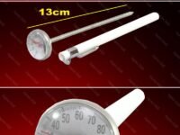MJ Steel Large Dial Cooking Food Probe Meat Instant Thermometer RED/Yellow/white