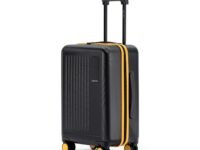 MOKOBARA Transit Cabin Trolley Bag 54cm 40L Black & Yellow