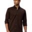Majestic Man Comfort Slim Fit Solid Pure Cotton Self Design Casual Shirt