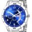 Matrix Blue, Black & Silver Dial, Day & Date Functioning, Stainless Steel Strap Analog Watch for Men & Women