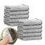 Maxoshine Non Scratch Dish Wash Cloth Scrubber for Utensils-Multipurpose Steel Wire Dishwashing Rag Cloth for Kitchen Use and Cleaning Non Stick Pans Ceramic Crockeries Fruits Vegetables (Pack of 10)
