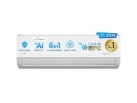 Midea 1.5Ton 3Star,New Star rated, Inverter Split AC (Copper,Convertible 6-in-1 with Auto Intelligence,Turbo Mode for Faster Cooling, Auto Clean & HD+PM 2.5 Filter,Santis Max DLX-MAI18SD3R36F0,White)