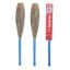 Monkey 555 XL Grass Hard Floor Broom - Pack of 2 | Broomstick Suitable for Larger Areas | Lengthy Garo Hill Grass | Removes Fine Dust | Knitted with Nylon Wire | Better Interlocking & Extra Grip, Blue