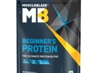 MuscleBlaze Beginner's Whey Protein Powder, Chocolate, 1kg (2.2lbs)