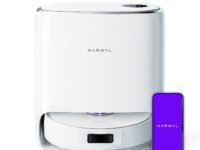 NARWAL Flow 2 Robot Vacuum and Mop Combo, 22,000Pa Suction, Carpet Focus Cleaning, AI Object Recognition,Self-Emptying & Refilling, 212℉ Hot Water Mop Washing & Drying, Tangle-Free Design - 2026