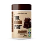 NATURALTEIN The Good Prot – 1 kg (Chocolate) | 22 g Protein per Serving | No Artificial Flavours | Plant & Whey Protein Blend | Naturally Sourced Protein for Strength & Recovery