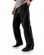 NETCLICK Men's Polyester Straight Fit Trackpant | Lightweight, Sports Lower, Gym, Running, Casual Wear