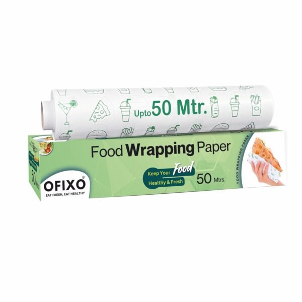 OFIXO 50 Meter Food WRAP Multipurpose Food Wrapping (Pack of 1)