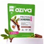 OZiva Protein & Herbs for Women, Chocolate, 16 Servings, 0g added Sugar | Manage Weight, Energy & Metabolism |Clean Protein, Shatavari