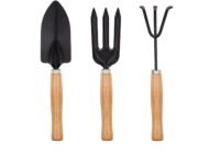 Oblivion Gardening Tool Set 3 Pcs – Hand Cultivator, Trowel & Weeding Fork for Planting, Weeding & Soil Maintenance, Durable Outdoor Farming Equipment, Easy-to-Use Handheld Garden Kit