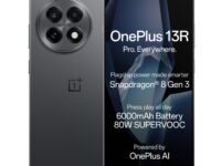 OnePlus 13R| Smarter with OnePlus AI (12GB RAM, 256GB Storage Nebula Noir)
