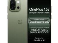 OnePlus 13s | Snapdragon® 8 Elite | Smarter with OnePlus AI | Lifetime Display Warranty | 12GB+256GB | Green Silk