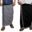PRAKASAM COTTON Mens Cotton Kerala Thalapathi Border Single (1.28x2.00 mtrs) Dhoti for Mens
