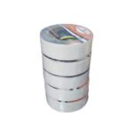 PVC Electrical Insulation Tape (White color, 16mmx7mtrx0.125mm) -|Set of 5 Rolls|