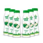 Paper Boat Coconut Water, Refreshing Coconut Flavour, Vital Minerals (Pack of 6, 200ml Each)